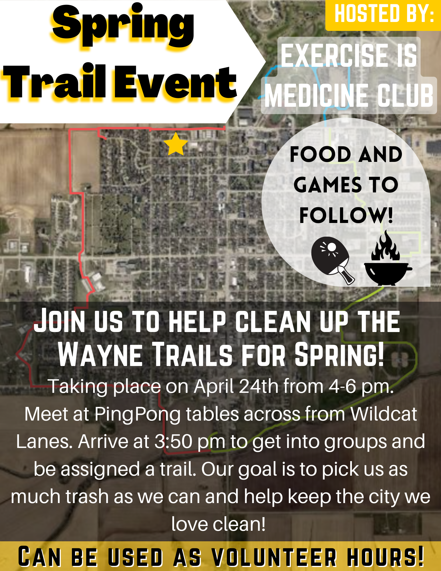 April 2022 Spring Trail Event - WSC Exercise is Medicine